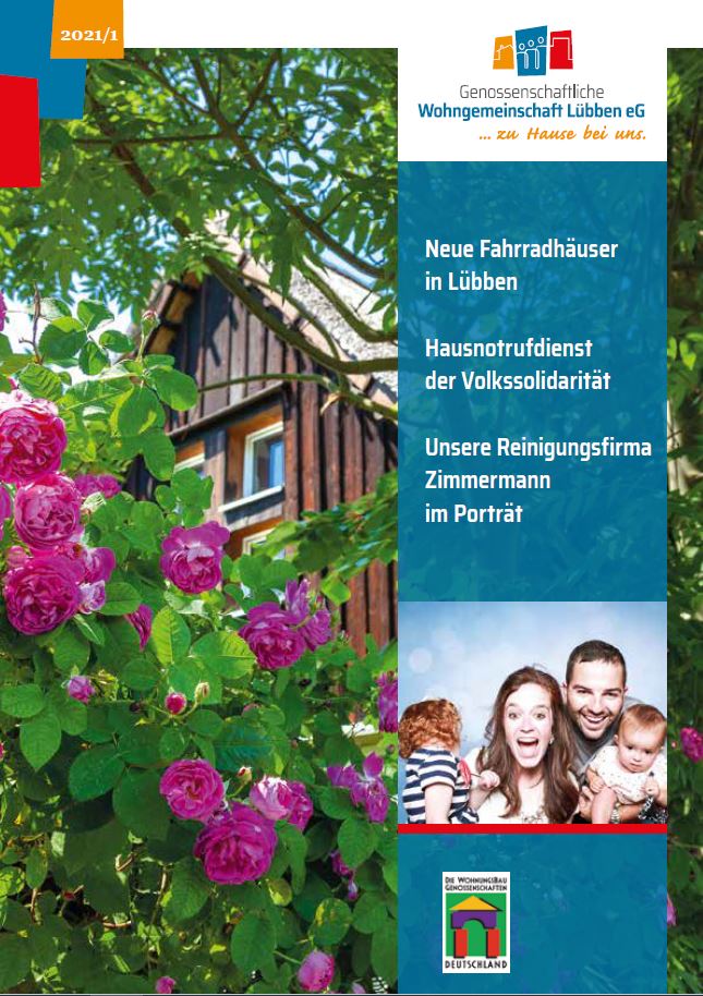 Das Journal für unsere Mitglieder 1/2021