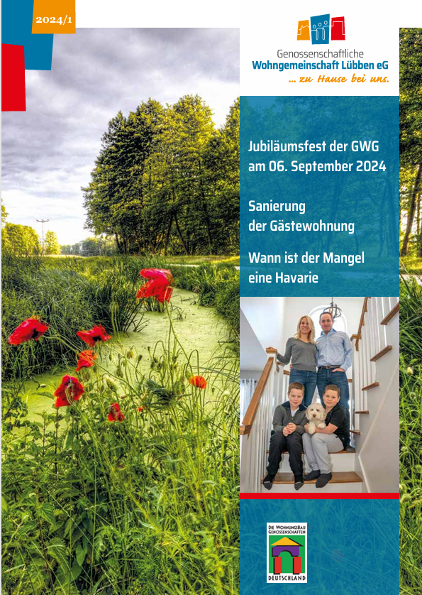 GWG-Mitgliederzeitung für die 1. Jahreshälfte 2024